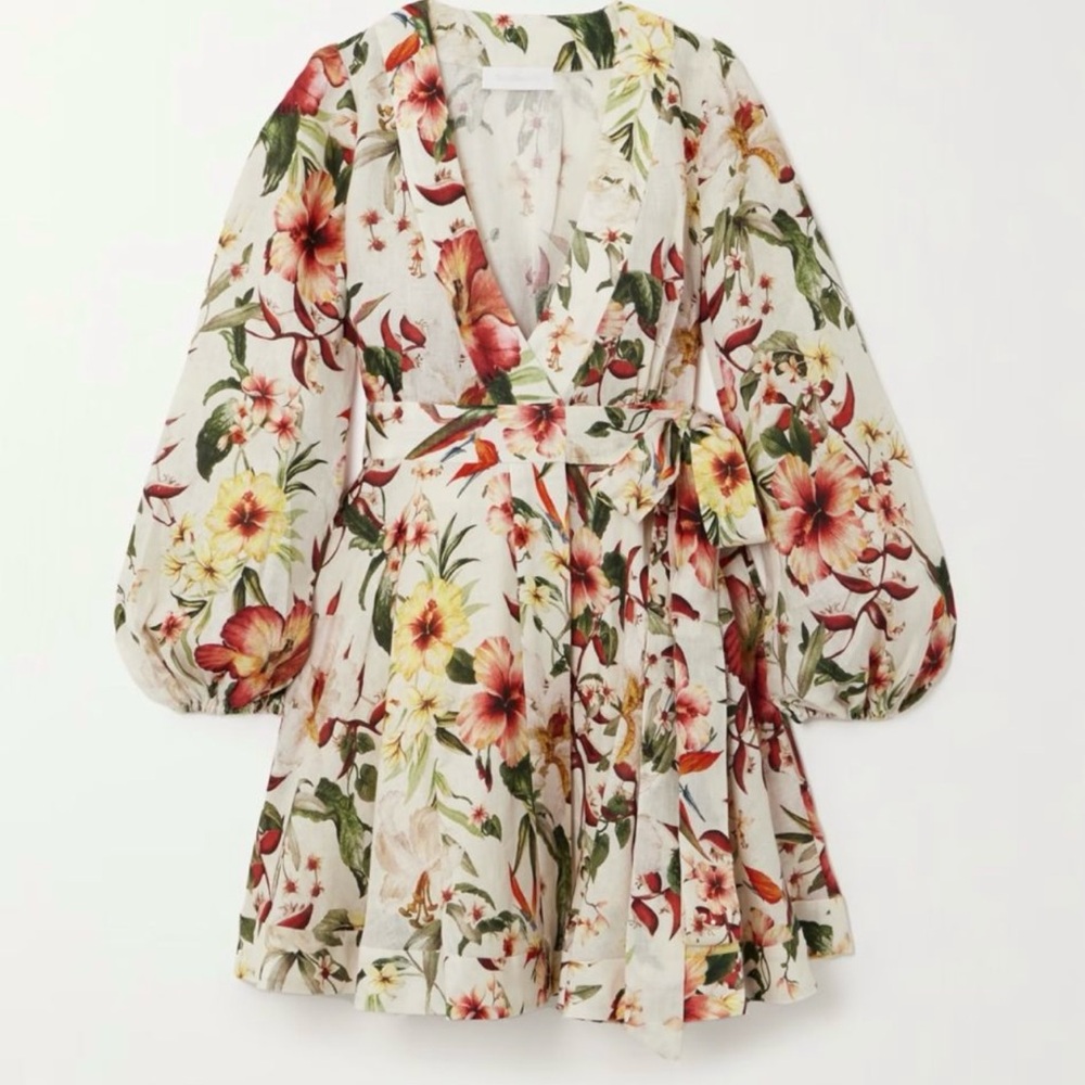 Zimmermann wrap dress